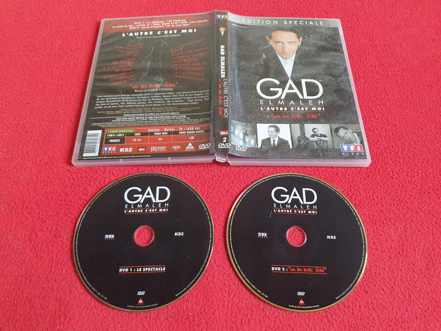 GAD ELMALEH L'AUTRE C'EST MOI [ FRANSKT TAL ] till DVD
