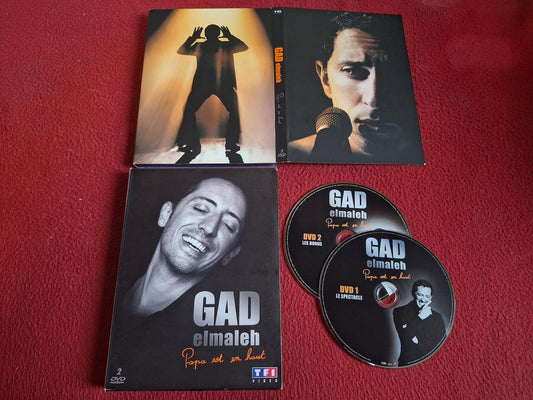 GAD ELMALEH PAPA EST EN HAUT DVD