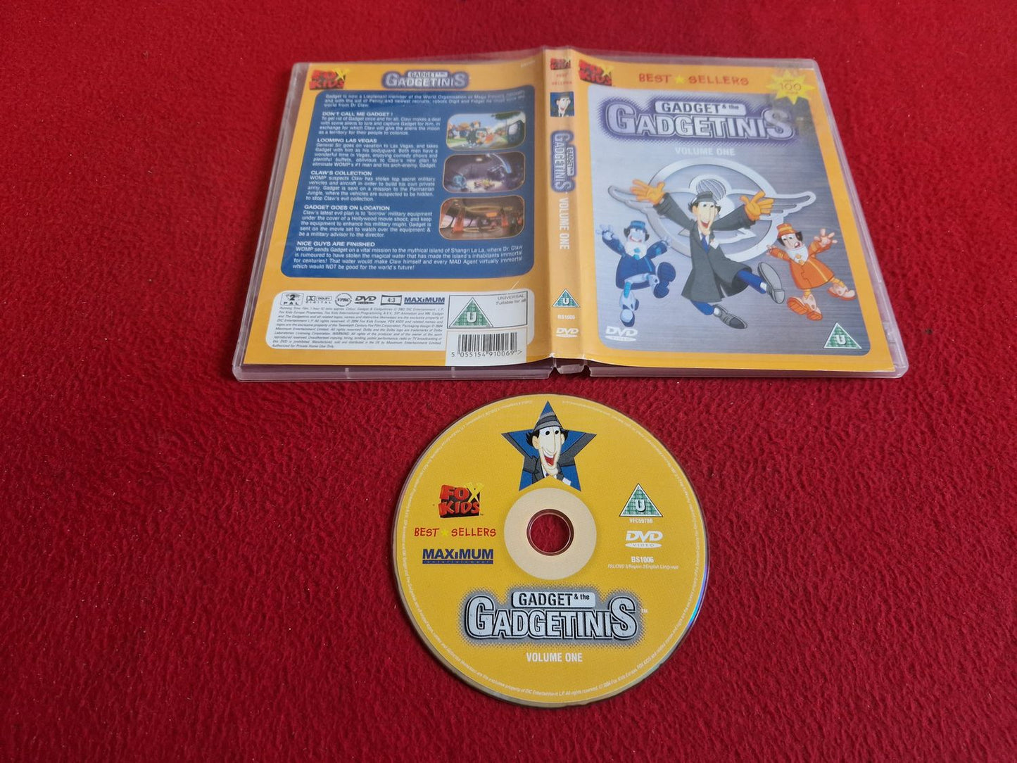 GADGET AND THE GADGETINIS VOLUME ONE DVD