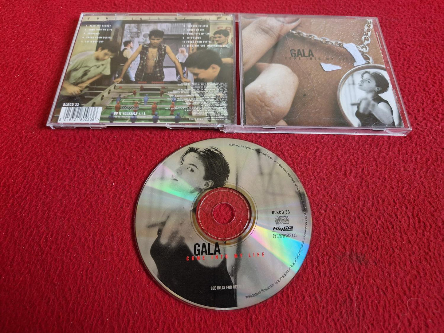 GALA COME INTO MY LIFE CD