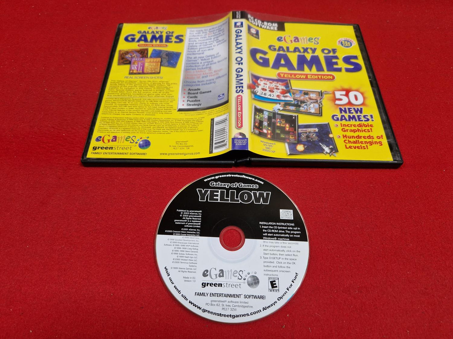 GALAXY OF GAMES YELLOW EDITION  till PC