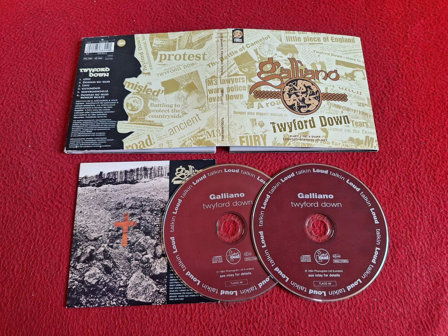 GALLIANO TWYFORD DOWN CD