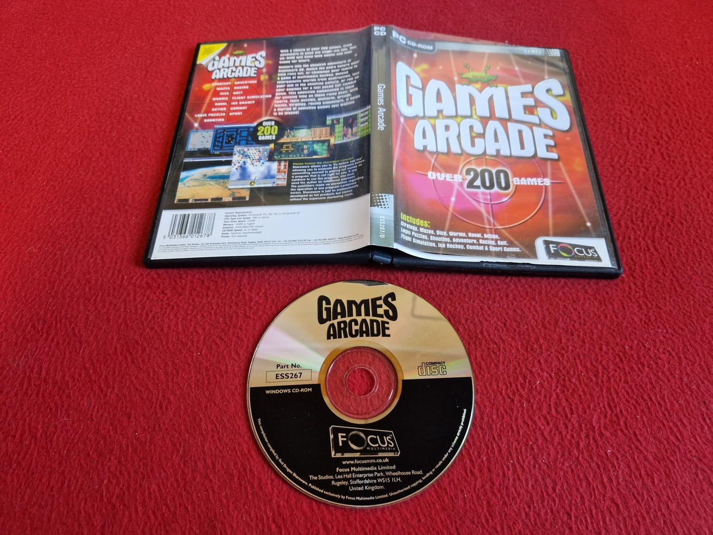 GAMES ARCADE - OVER 200 GAMES till PC