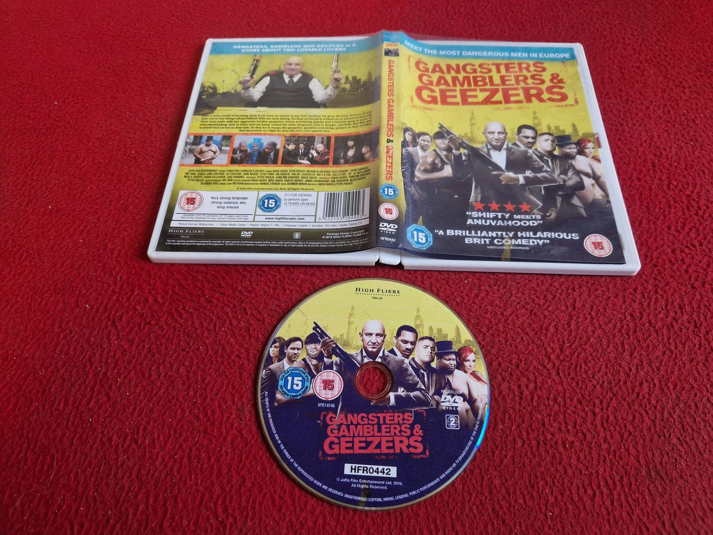 GANGSTERS GAMBLERS & GEEZERS DVD