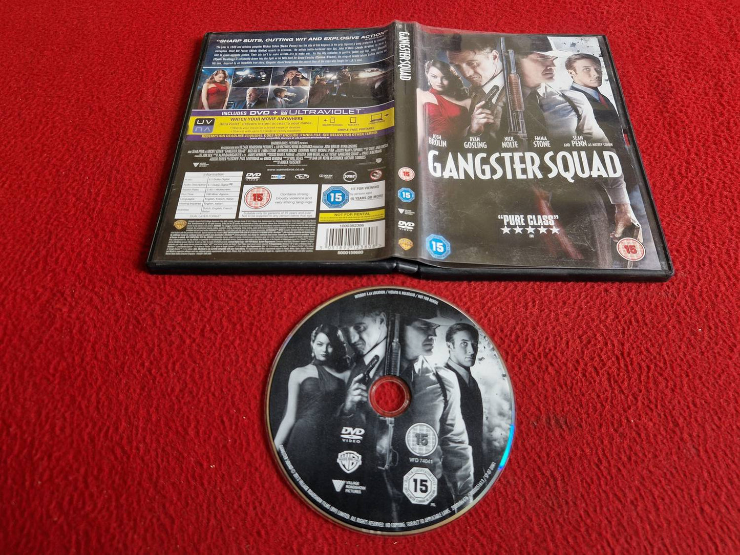 GANGSTER SQUAD DVD