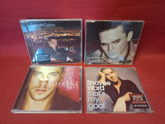 GARETH GATES WHAT MY HEART.../UNCHAINED MELODY - SHAYNE WARD / THAT'S MY GOAL CD