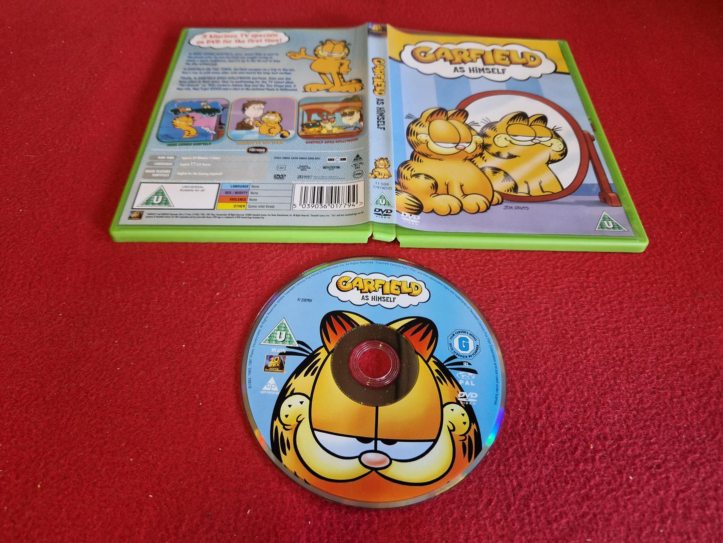GARFIELD AS HIMSELF till DVD