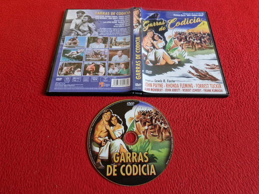 GARRAS DE CODICIA (CROSSWINDS) [ ENGELSKT TAL / SPANSK DUBBNING ] DVD