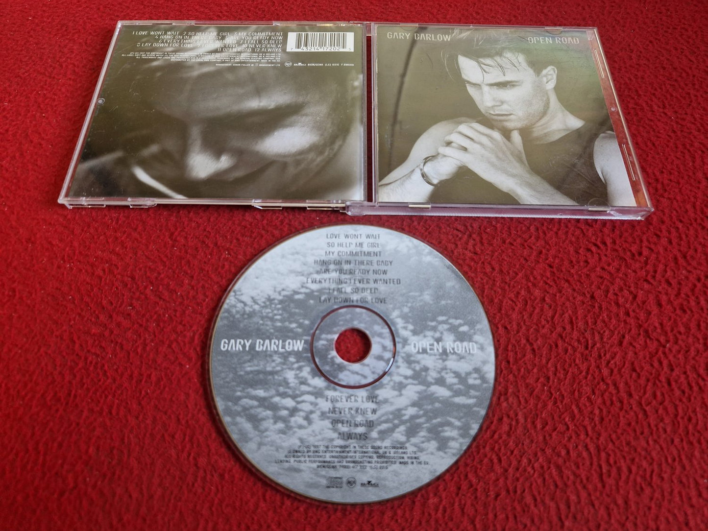 GARY BARLOW OPEN ROAD CD