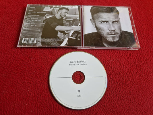 GARY BARLOW SINCE I SAW YOU LAST CD