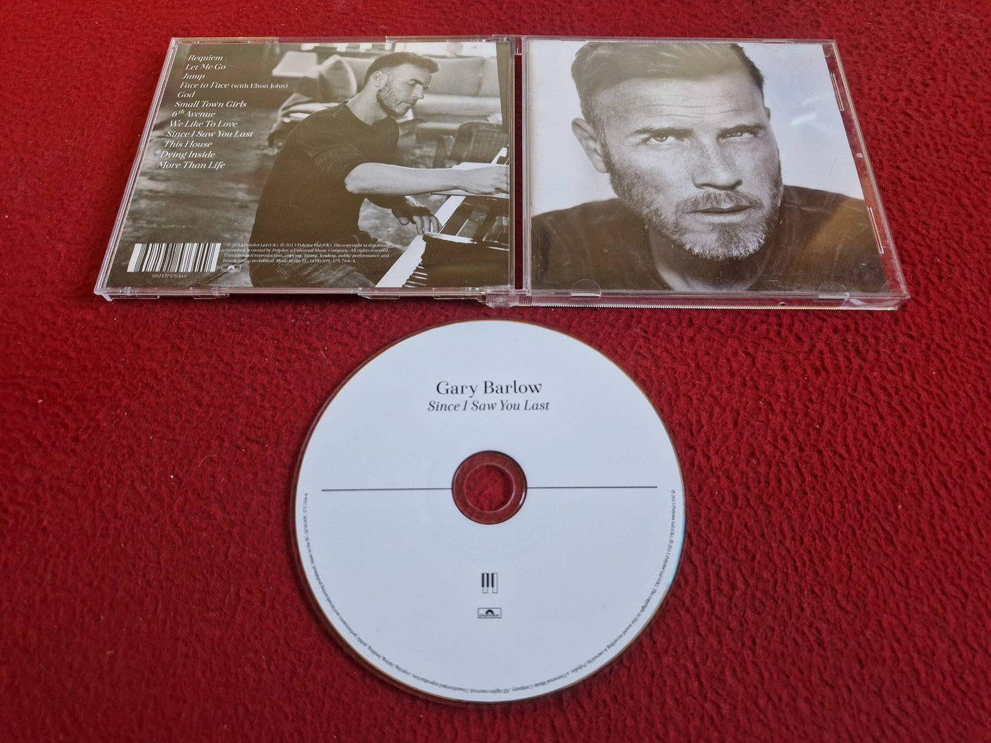 GARY BARLOW SINCE I SAW YOU LAST CD
