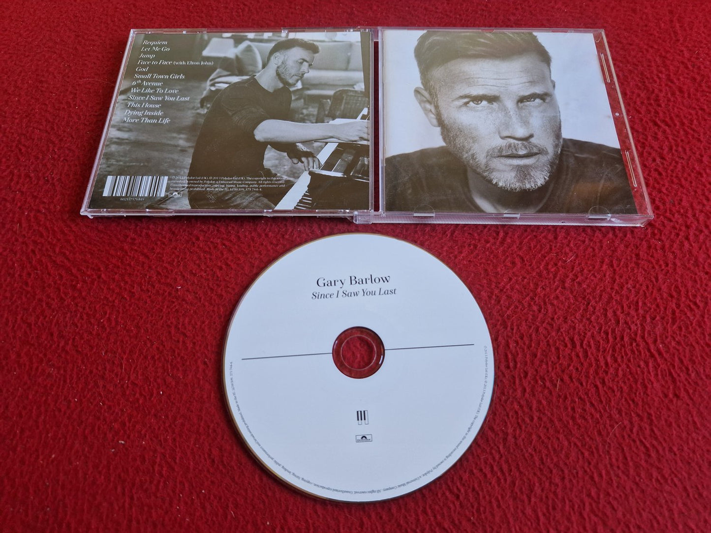 GARY BARLOW SINCE I SAW YOU LAST CD