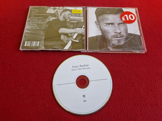 GARY BARLOW SINCE I SAW YOU LAST CD