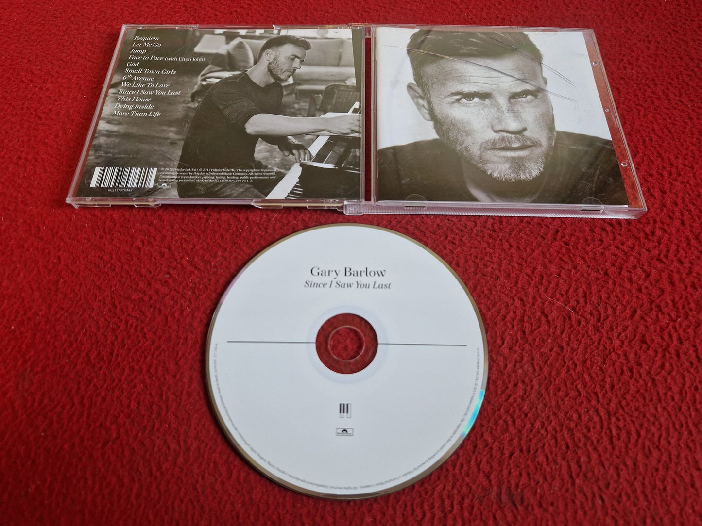 GARY BARLOW SINCE I SAW YOU LAST CD