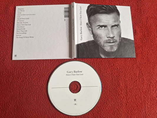 GARY BARLOW SINCE I SAW YOU LAST CD