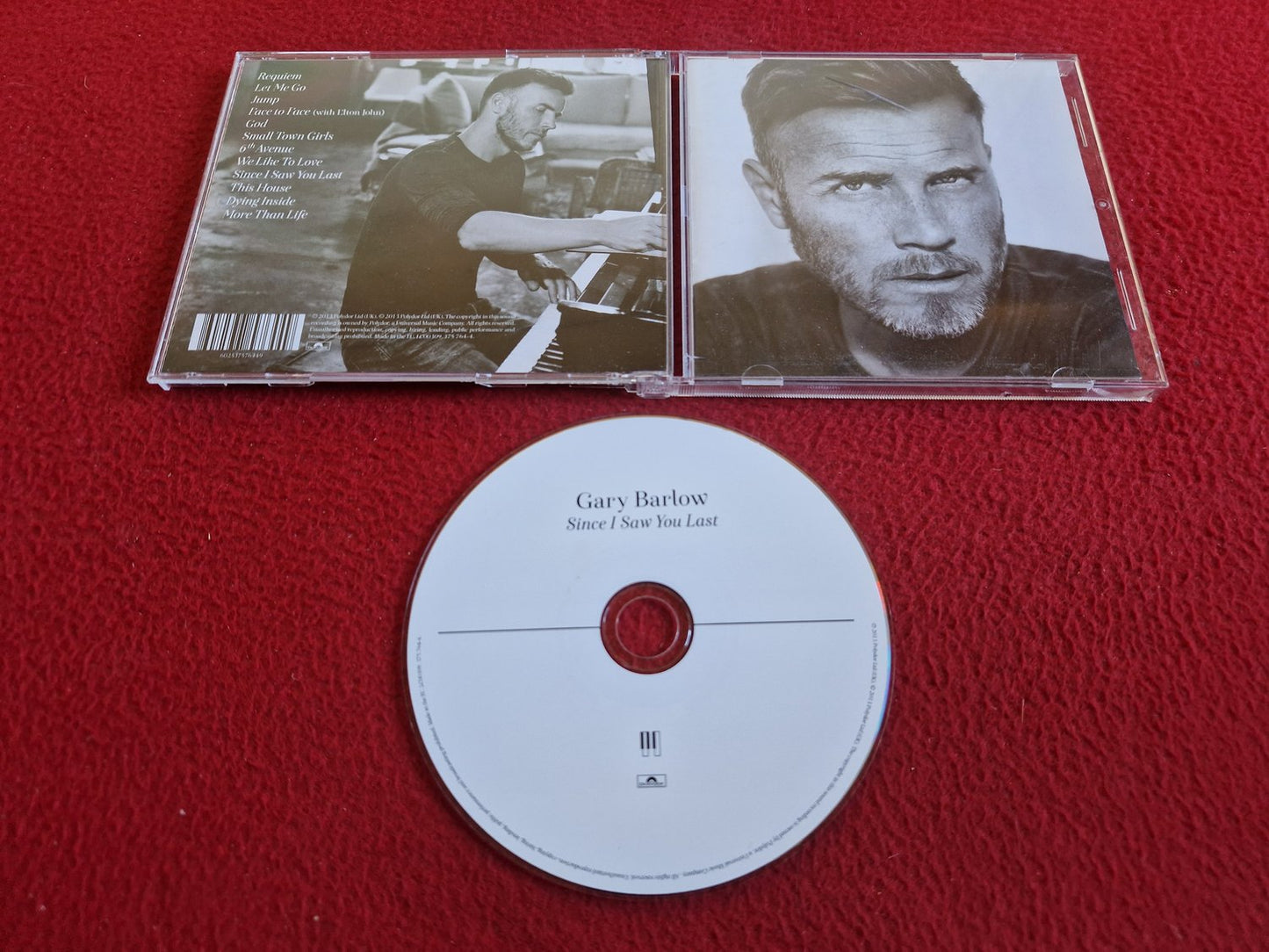 GARY BARLOW SINCE I SAW YOU LAST CD