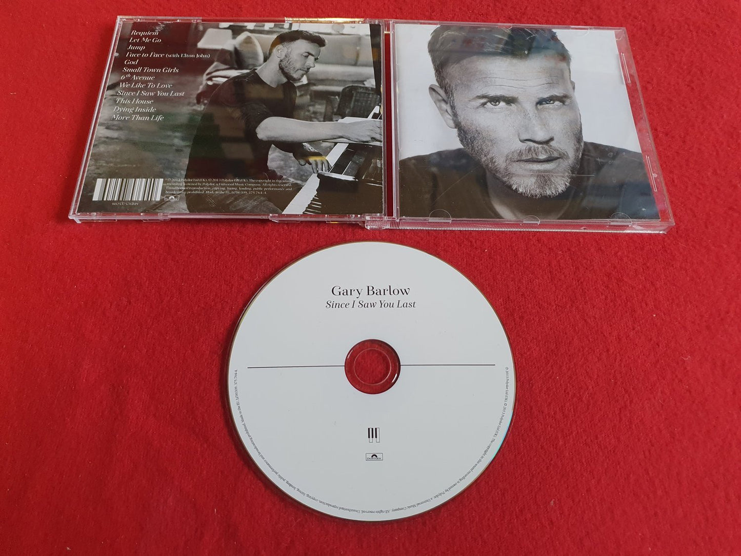 GARY BARLOW SINCE I SAW YOU LAST till CD