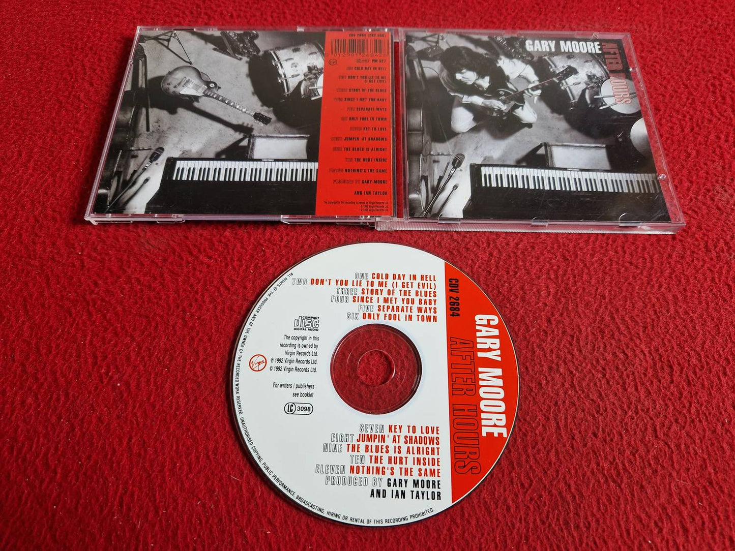 GARY MOORE AFTER HOURS CD