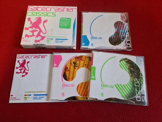 GATECRASHER CLASSICS  CD BOX