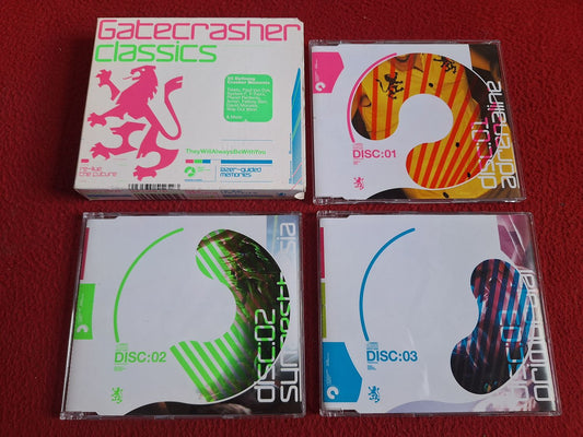 GATECRASHER CLASSICS THEY WILL ALWAYS BE WITH YOU CD BOX