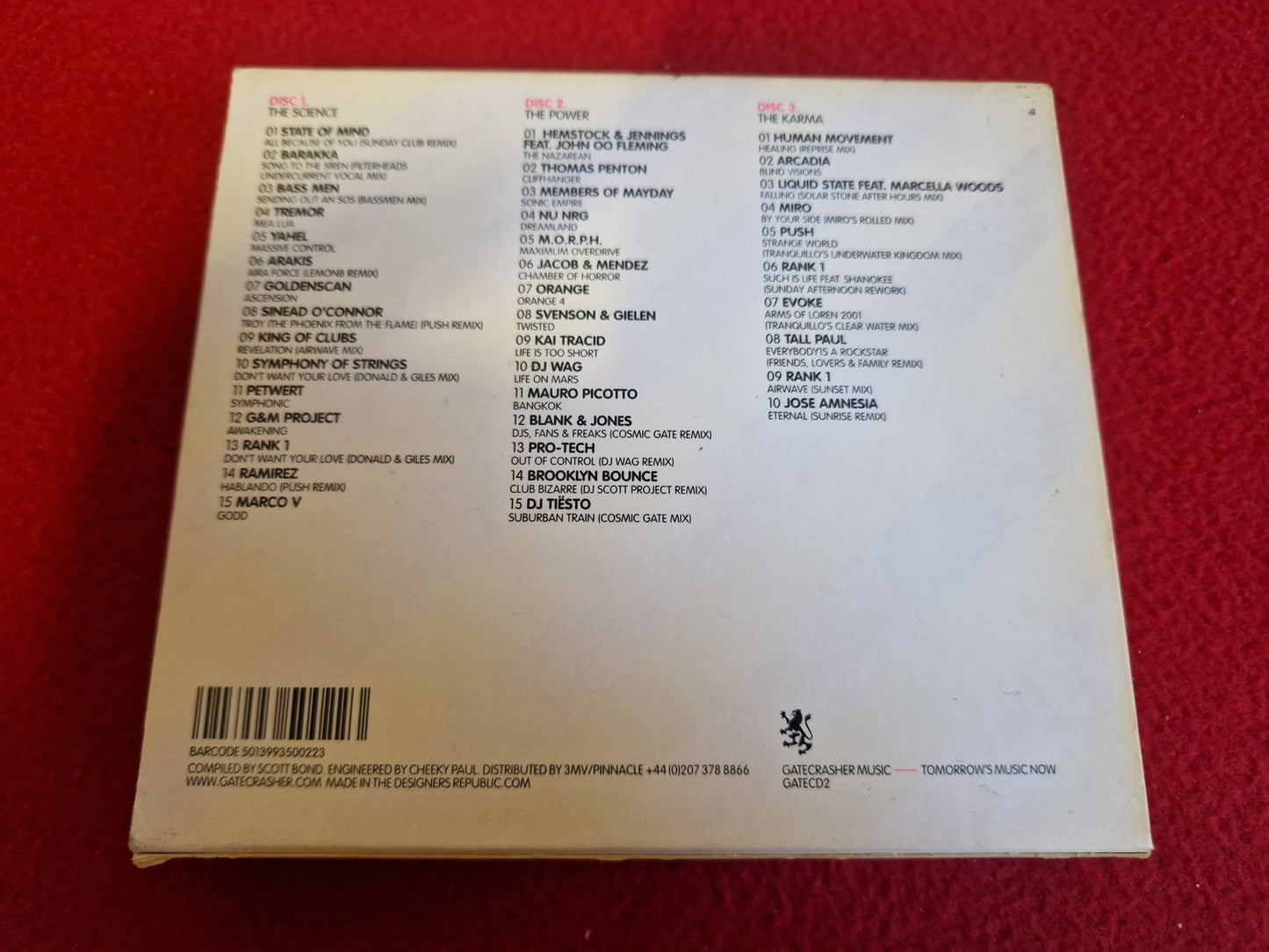 GATECRASHER EXPERIENCE CD BOX