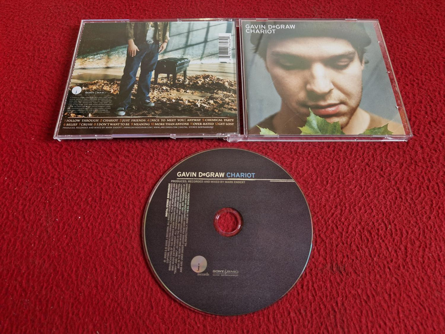 GAVIN DEGRAW CHARIOT CD