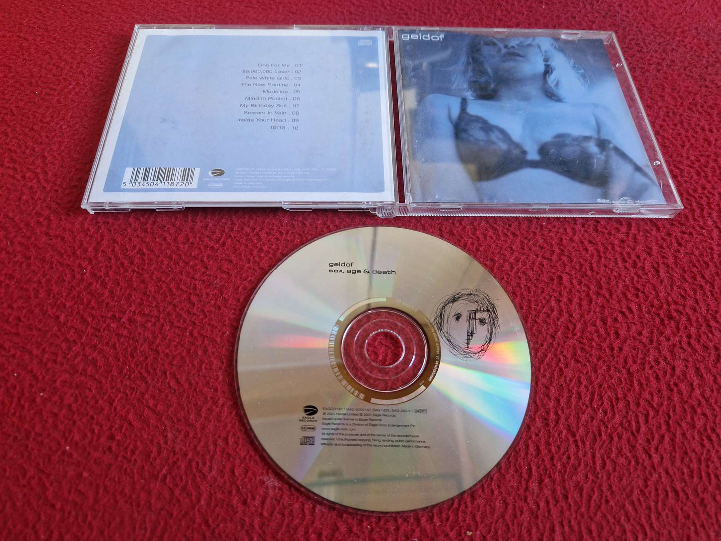 GELDOF SEX, AGE & DEATH CD