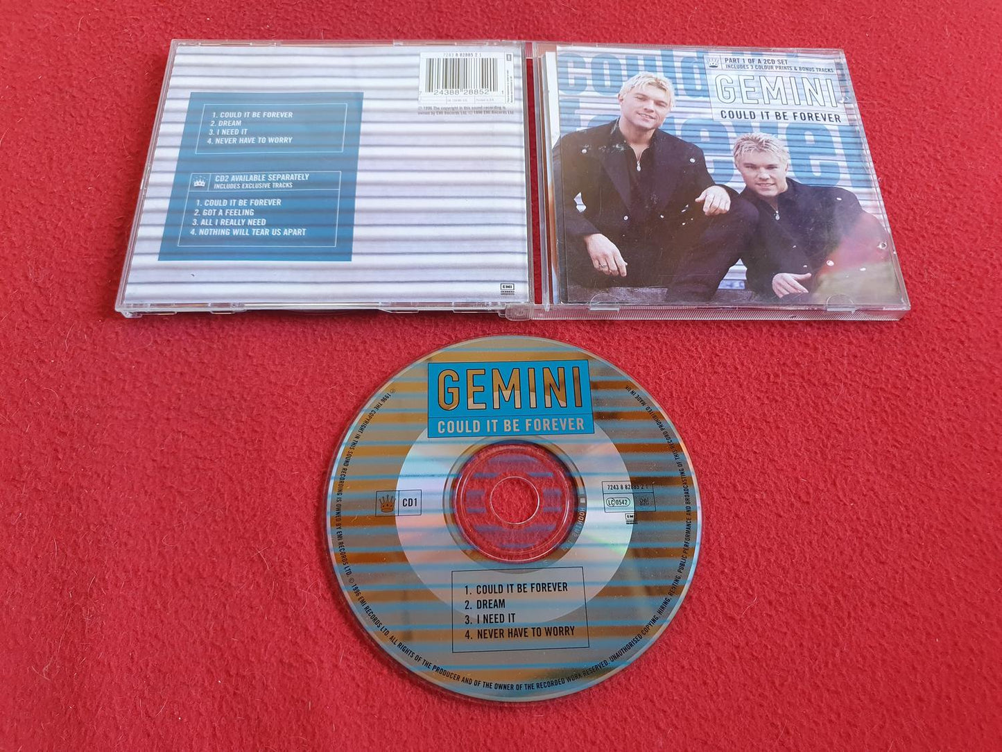 GEMINI COULD IT BE FOREVER till CD