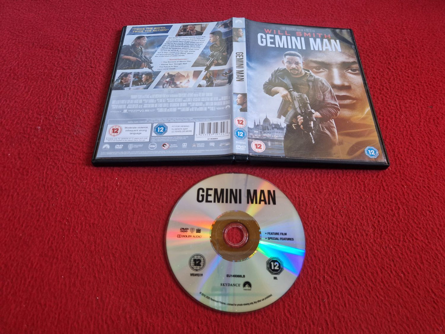 GEMINI MAN DVD