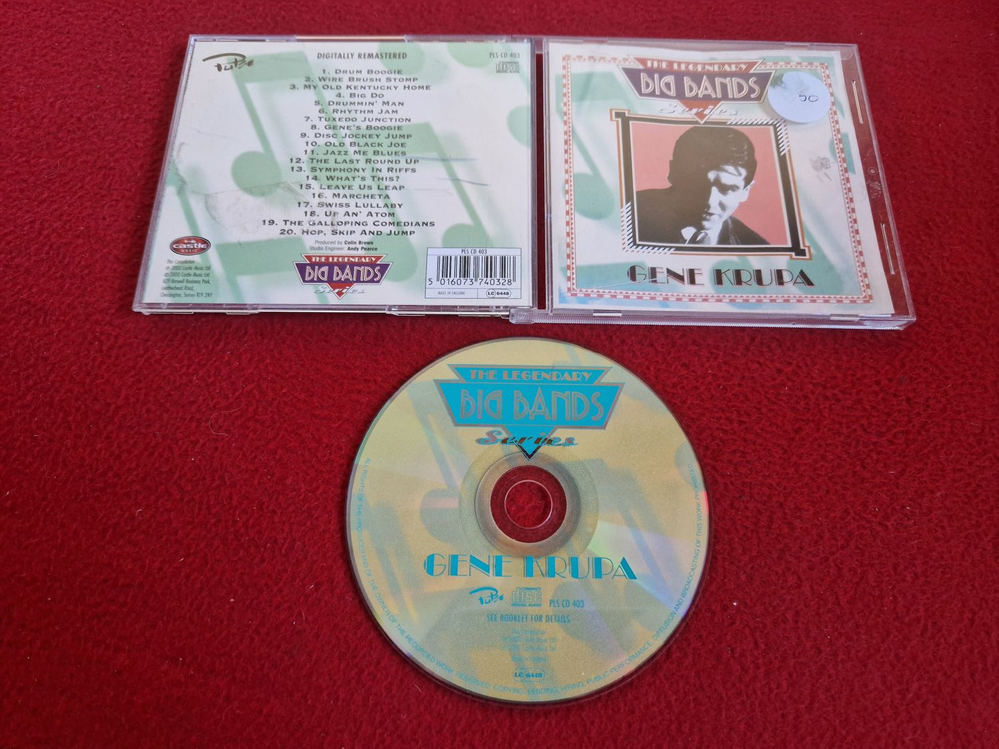 GENE KRUPA [ THE LEGENDARY BIG BANDS SERIES ] CD