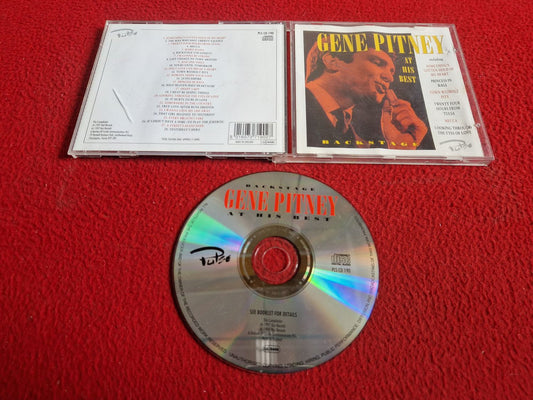 GENE PITNEY BACKSTAGE AT HIS BEST CD