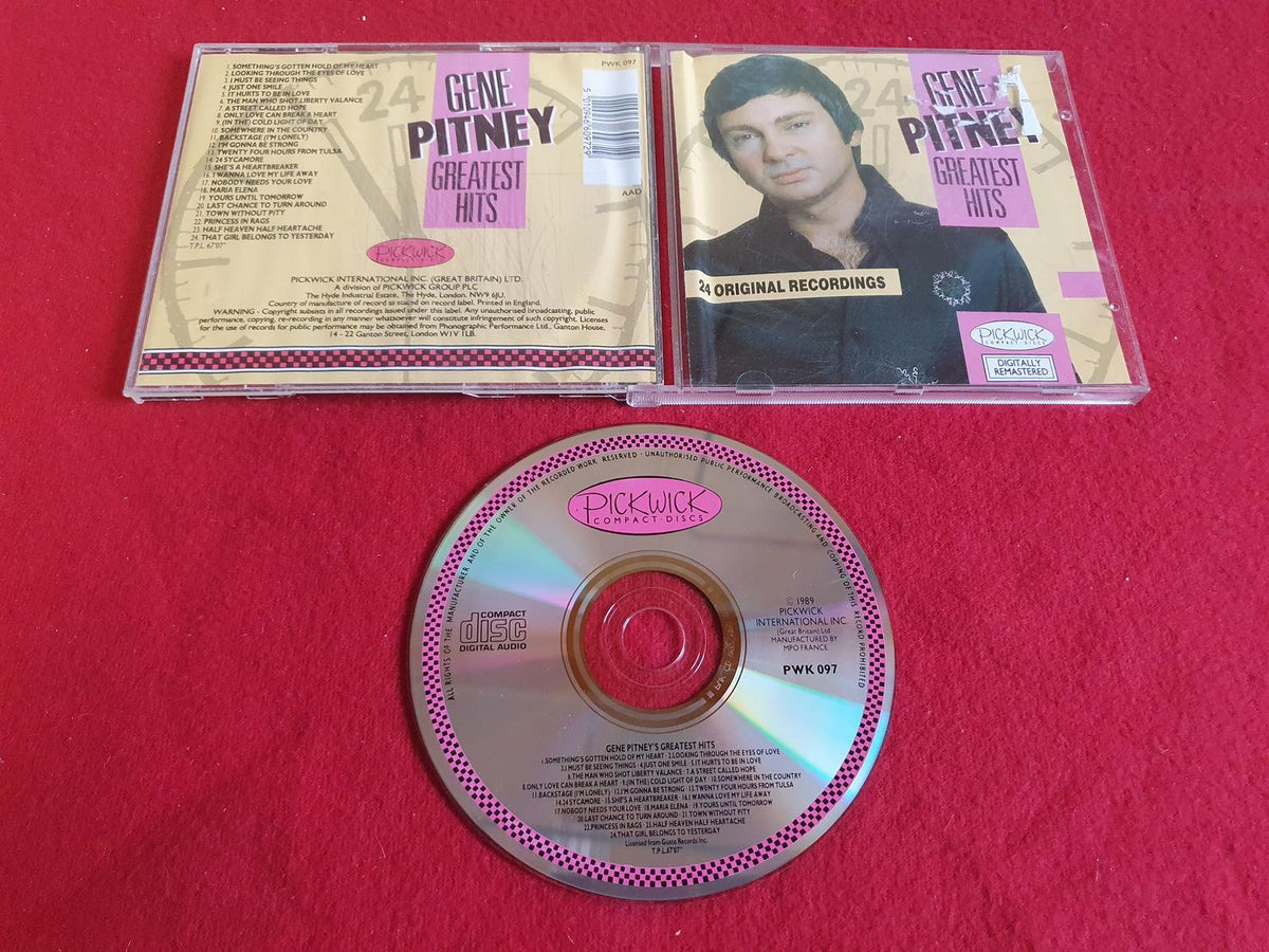 GENE PITNEY GREATEST HITS till CD