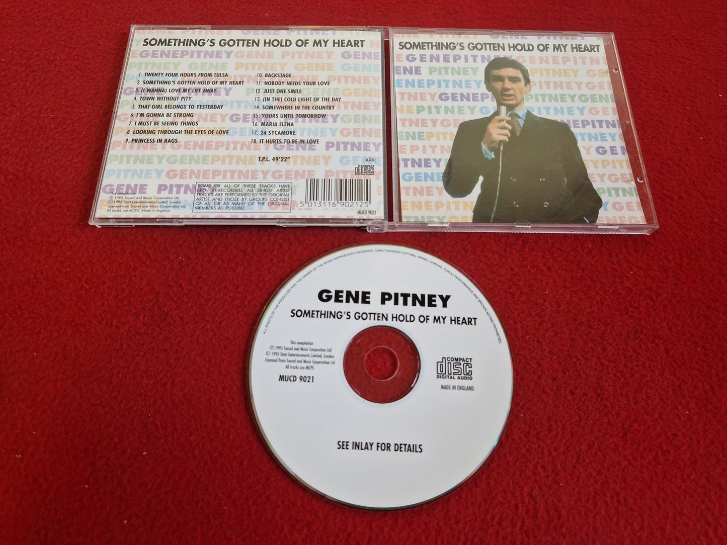 GENE PITNEY SOMETHING'S GOTTEN HOLD OF MY HEART till CD