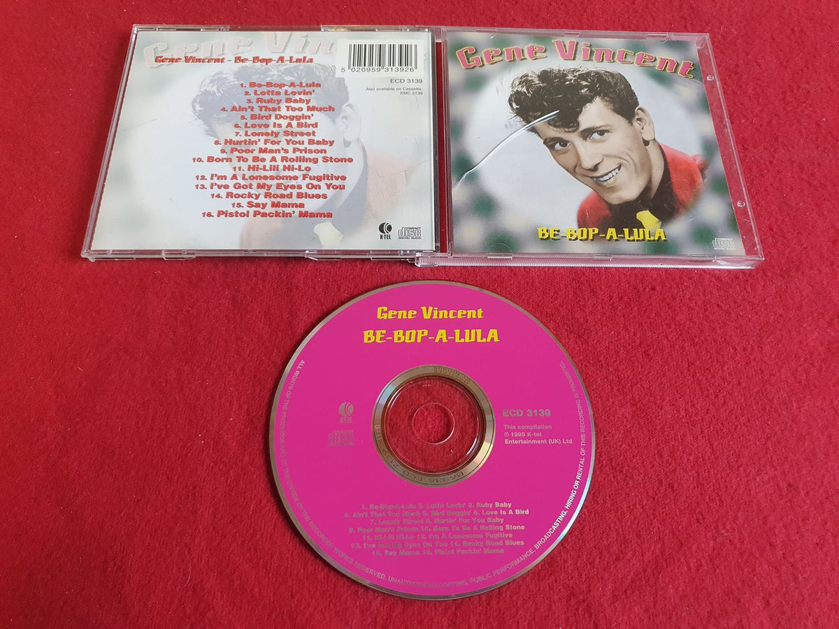 GENE VINCENT BE-BOP-A-LULA till CD