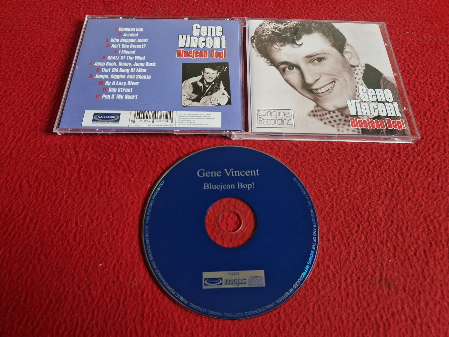 GENE VINCENT BLUEJEAN BOP! CD