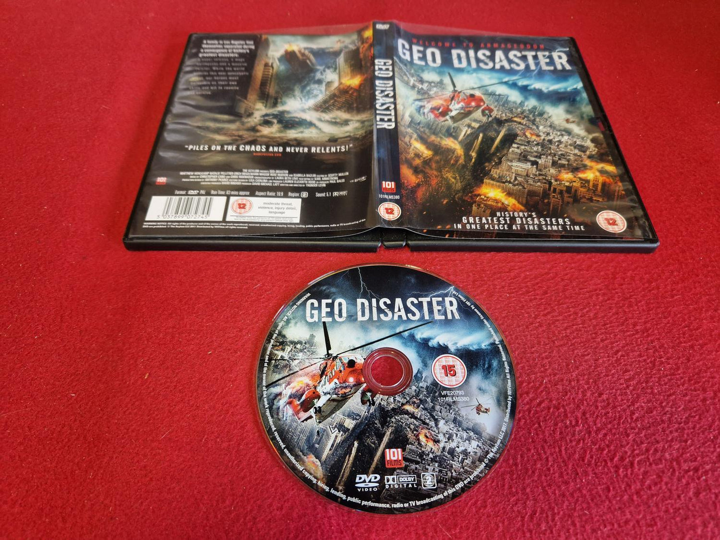 GEO DISASTER till DVD