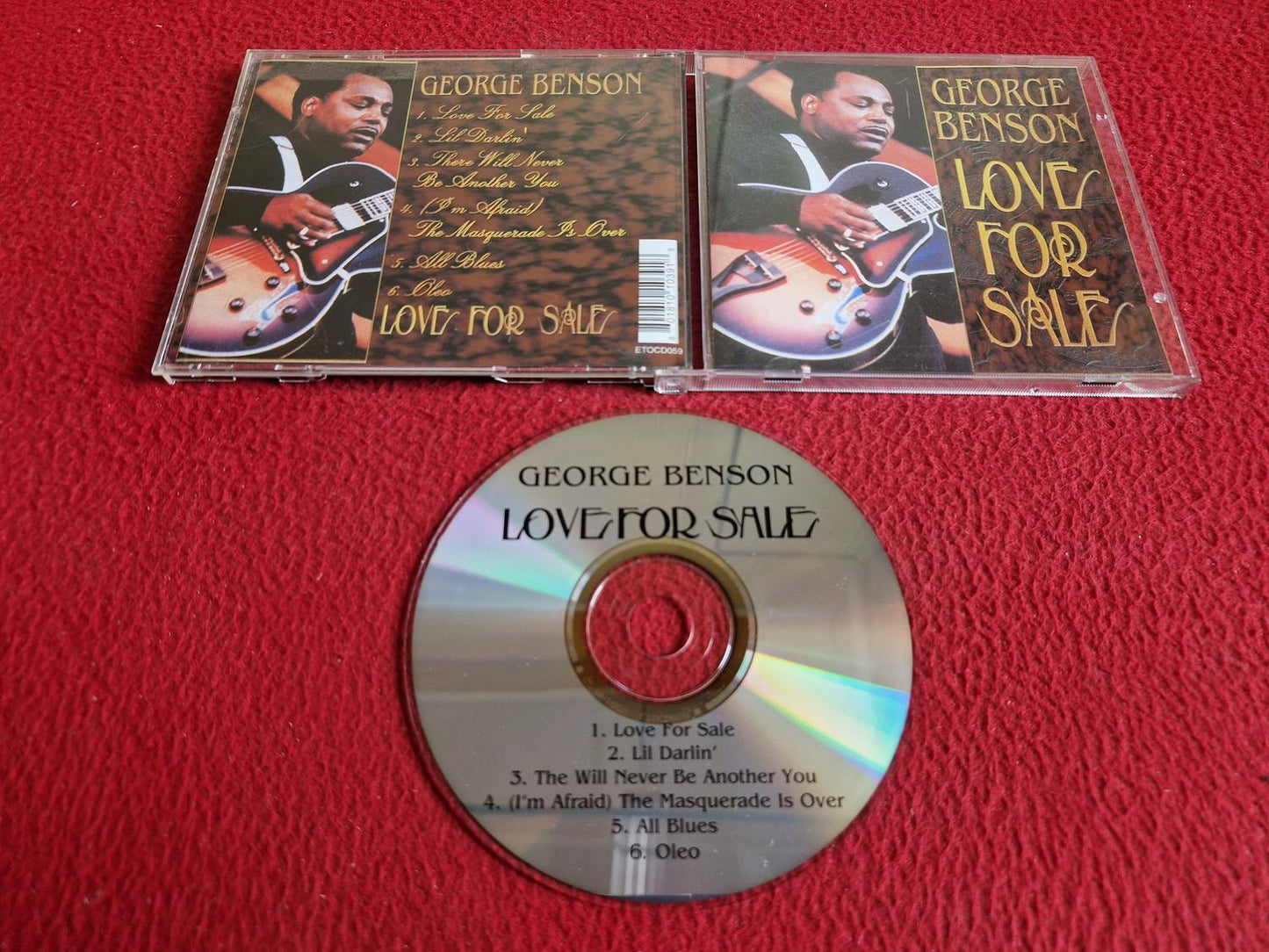 GEORGE BENSON LOVE FOR SALE CD