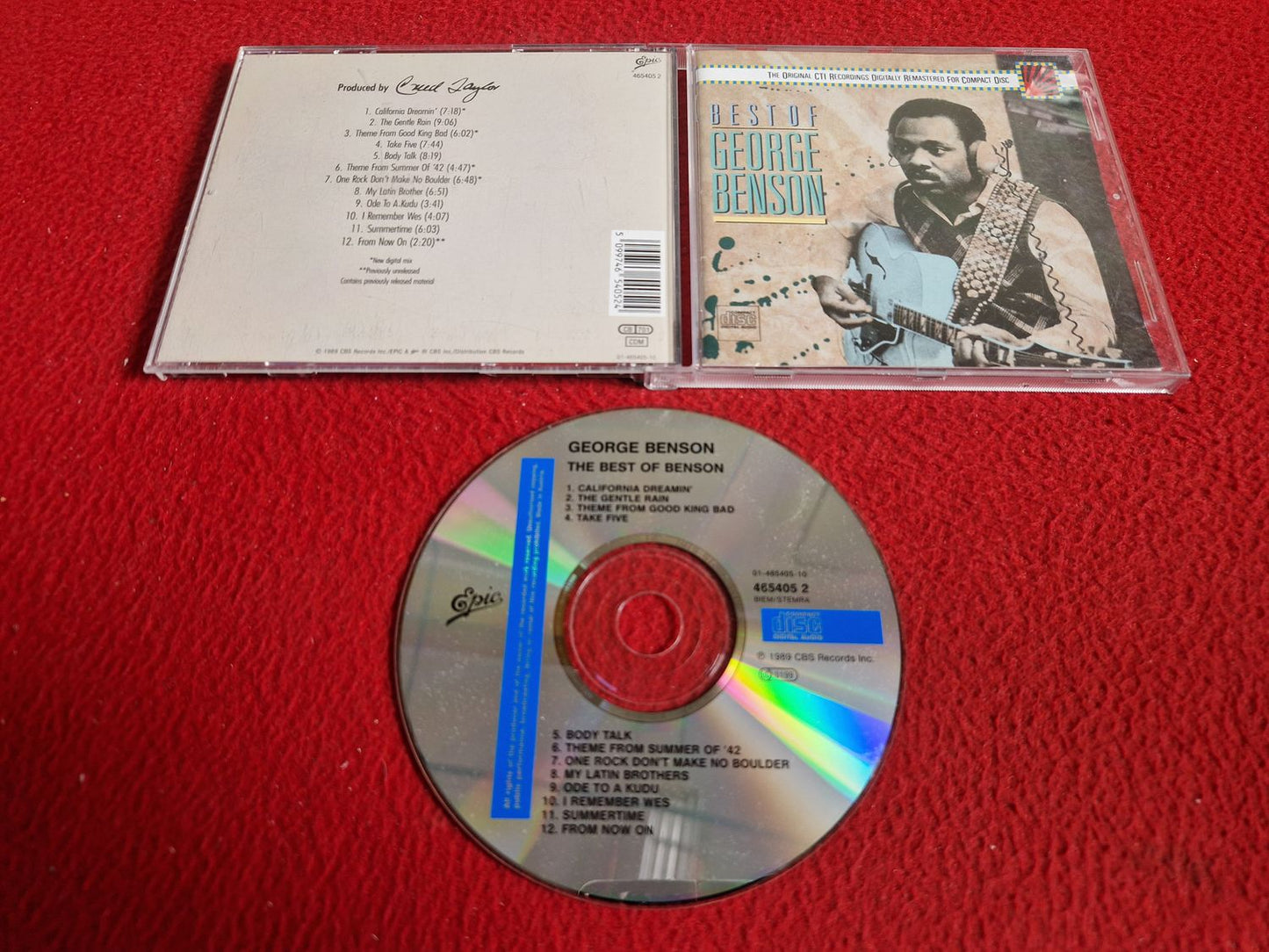 GEORGE BENSON THE BEST OF CD