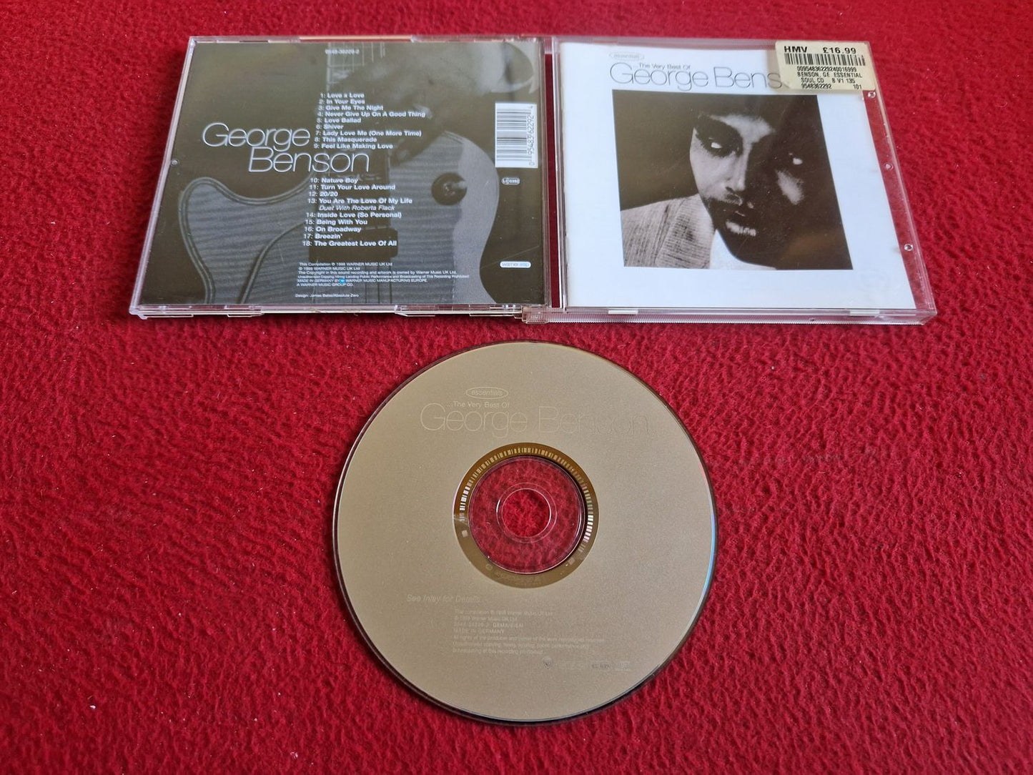 GEORGE BENSON THE VERY BEST OF GEORGE BENSON CD