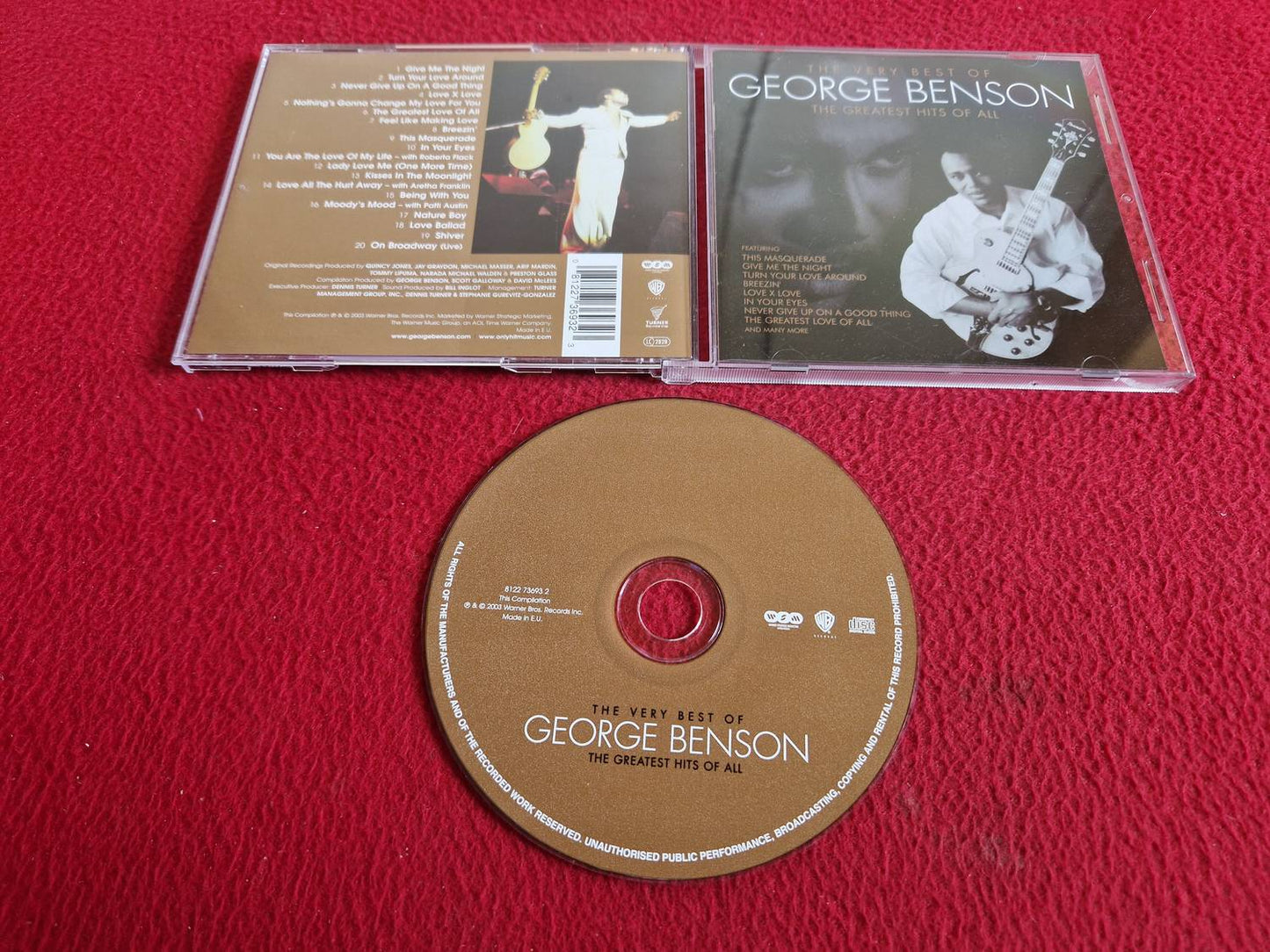 GEORGE BENSON THE VERY BEST OF THE GREATEST HITS OF ALL CD