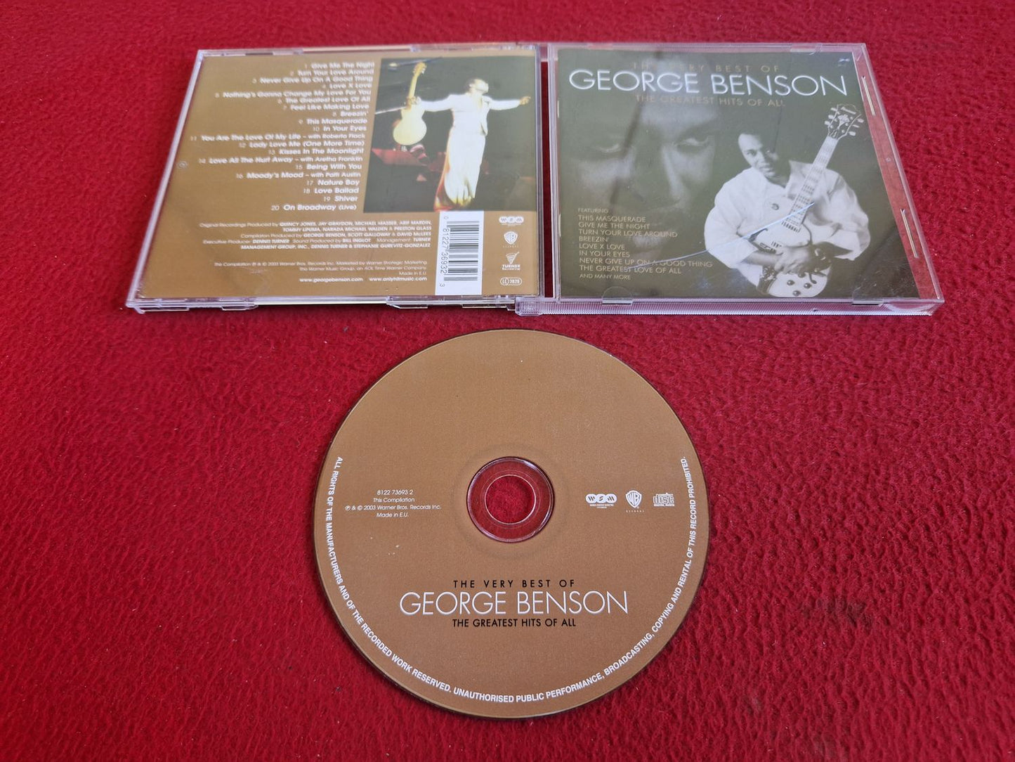 GEORGE BENSON THE VERY BEST OF THE GREATEST HITS OF ALL CD