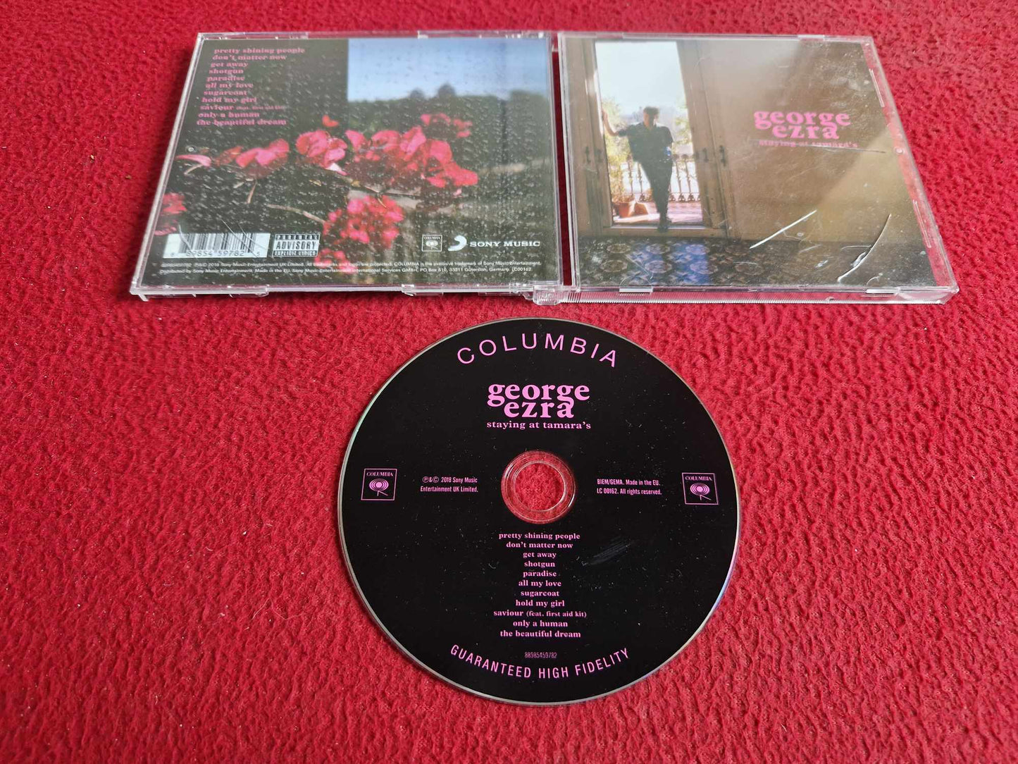 GEORGE EZRA STAYING AT TAMARA'S CD