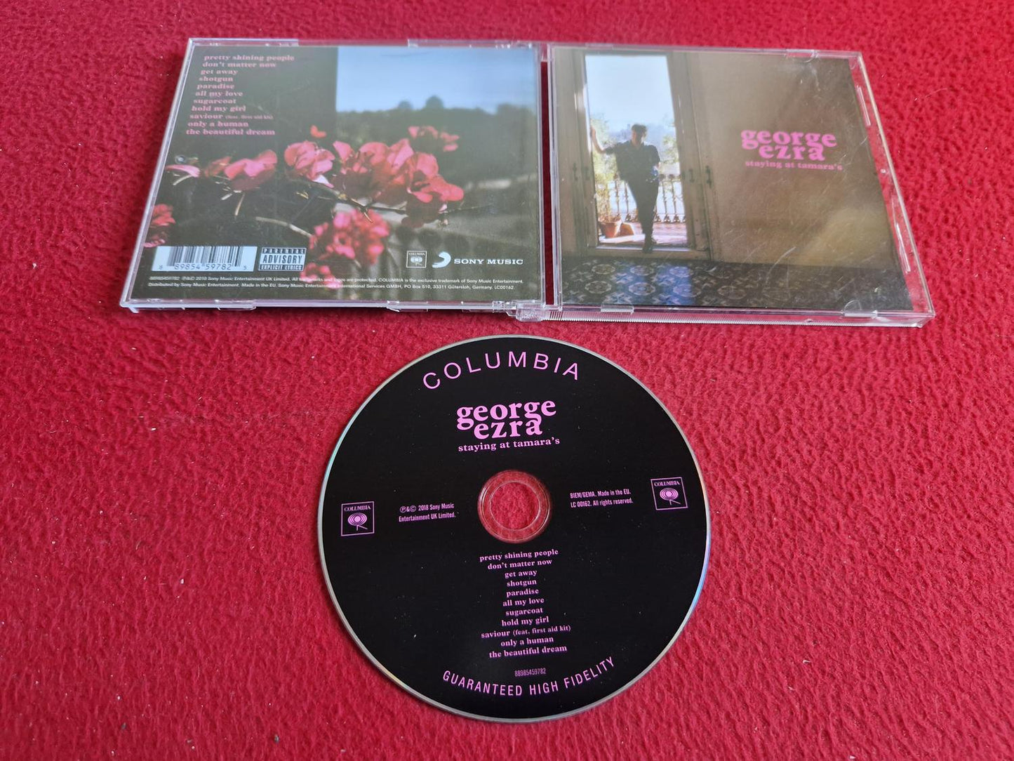 GEORGE EZRA STAYING AT TAMARA'S CD