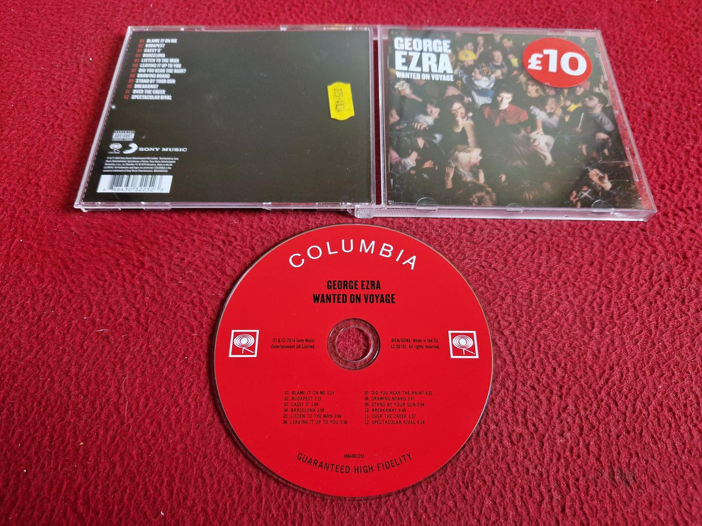 GEORGE EZRA WANTED ON VOYAGE CD