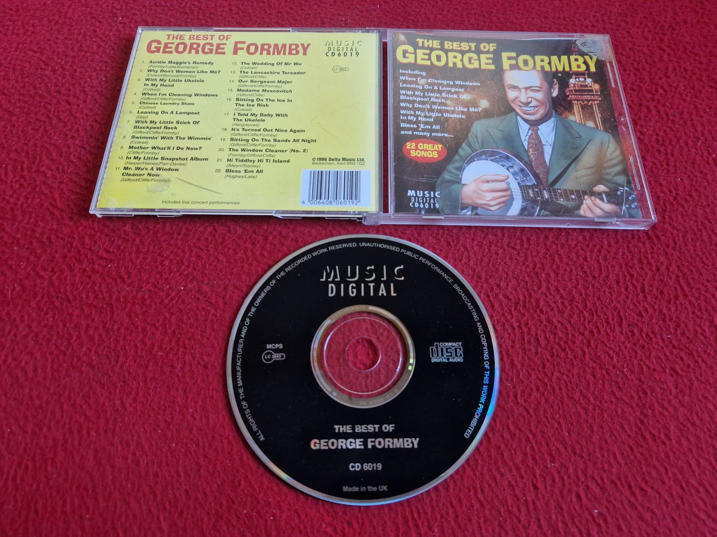 GEORGE FORMBY THE BEST OF CD