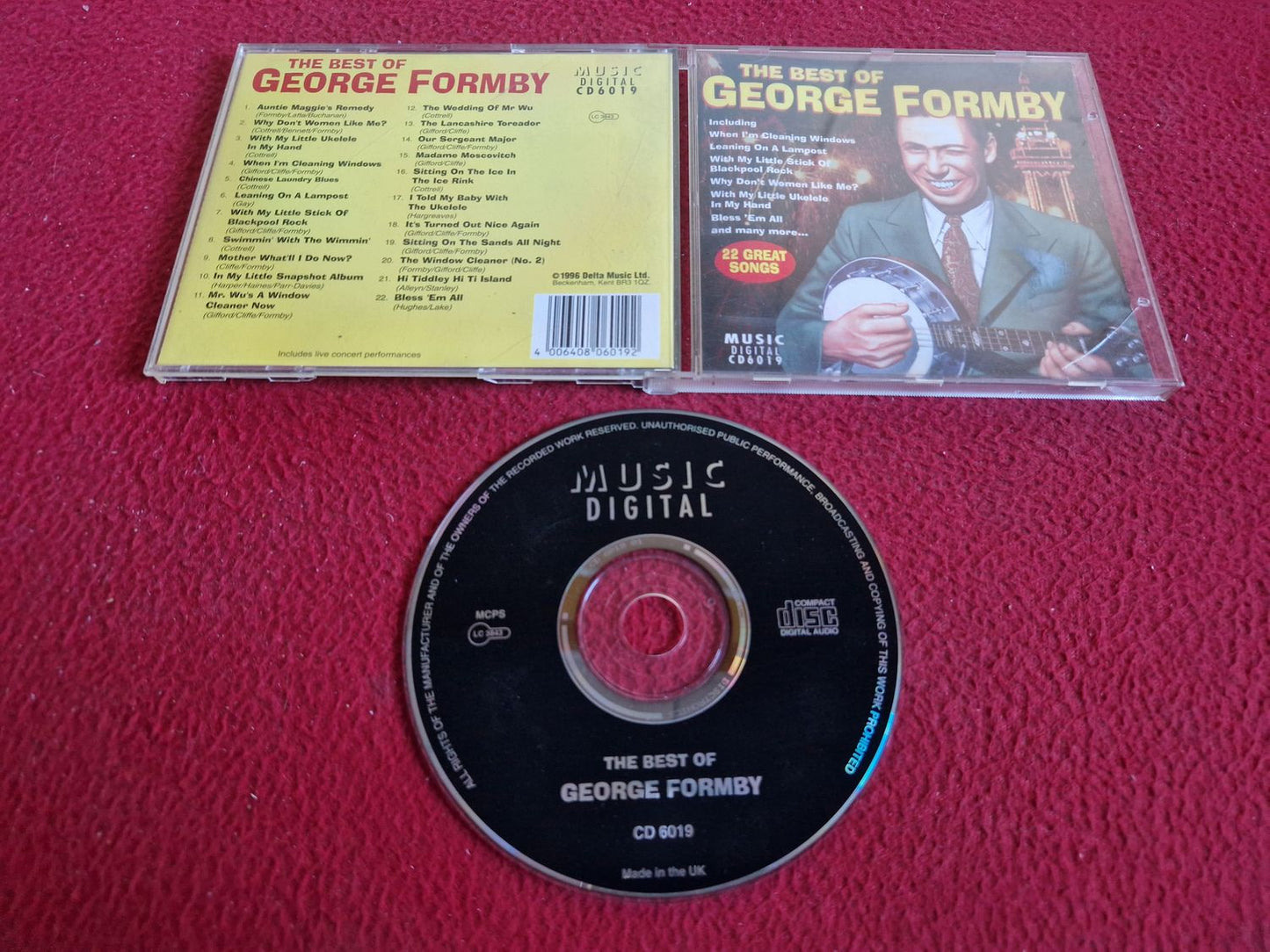 GEORGE FORMBY THE BEST OF CD