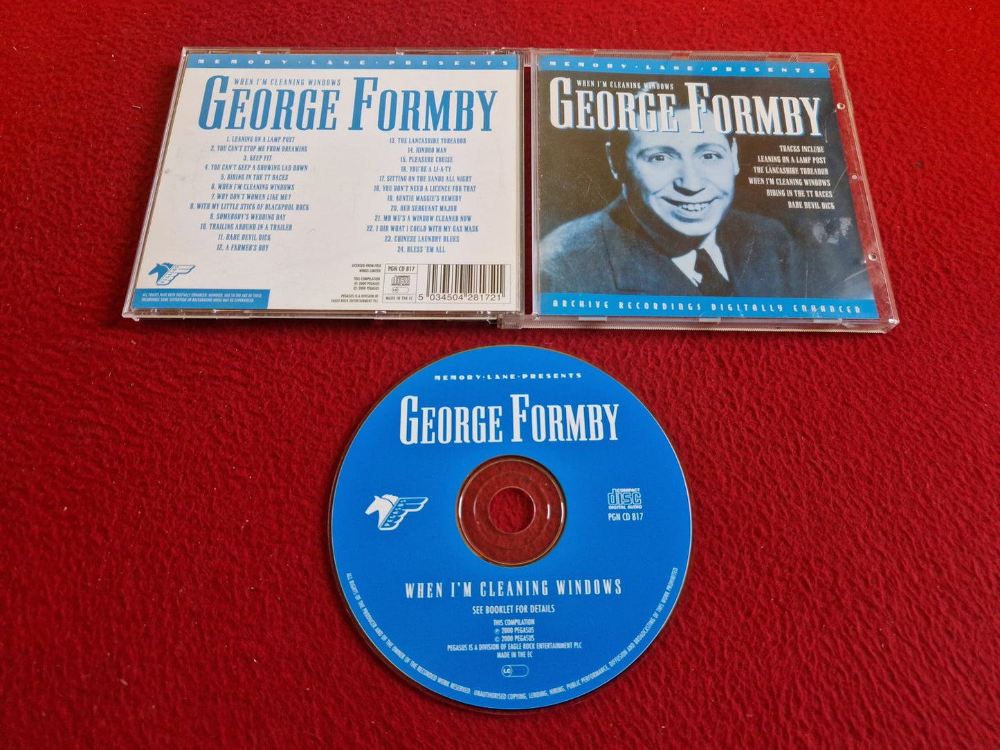 GEORGE FORMBY WHEN I'M CLEANING WINDOWS CD