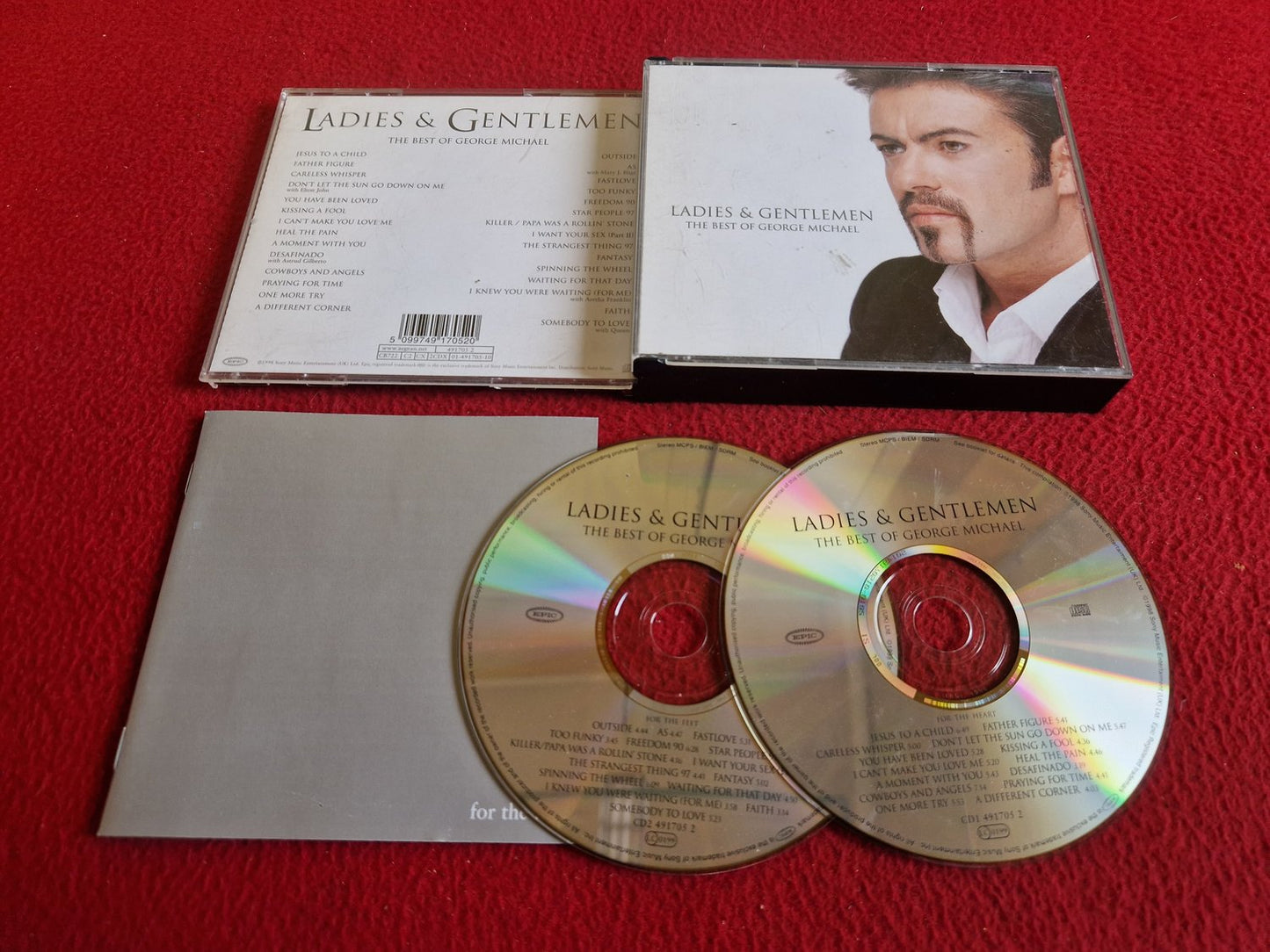 GEORGE MICHAEL LADIES & GENTLEMEN THE BEST OF CD BOX