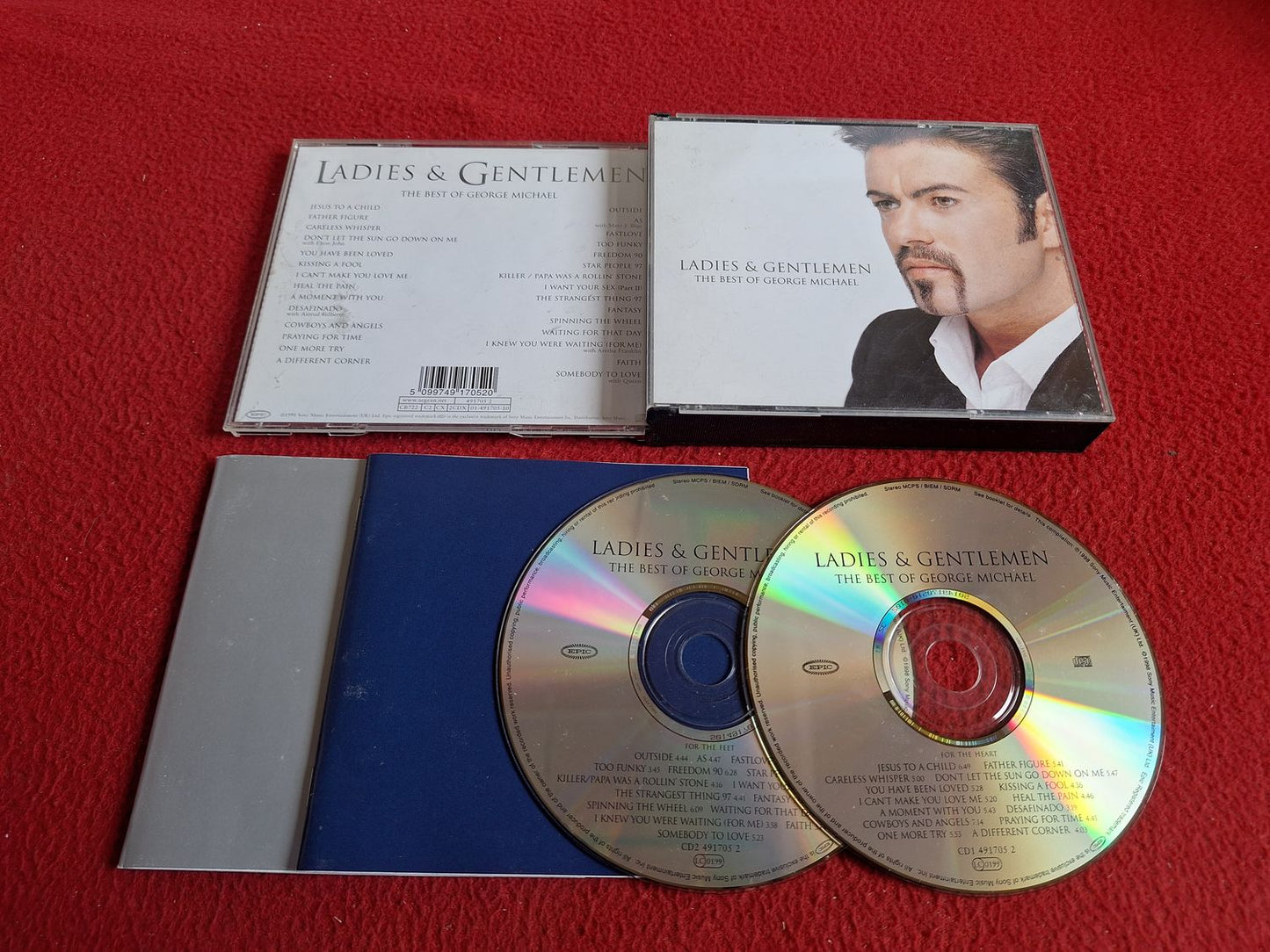GEORGE MICHAEL LADIES & GENTLEMEN THE BEST OF CD BOX