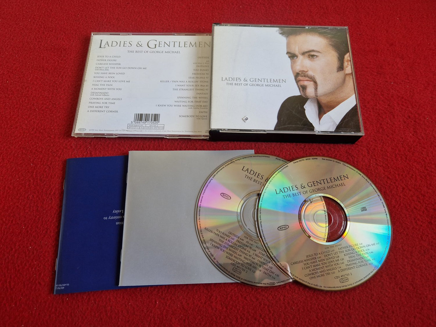 GEORGE MICHAEL LADIES & GENTLEMEN THE BEST OF CD BOX